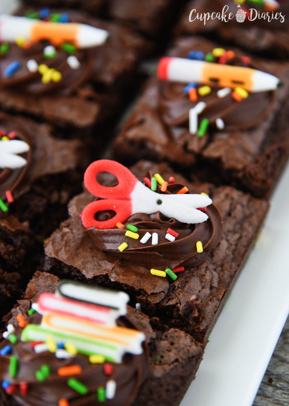 Back To School Brownies