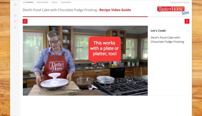 Taste of Home Cooking School Online