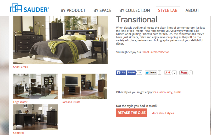 Choosing and Purchasing New Furniture My Sauder Experience Just a