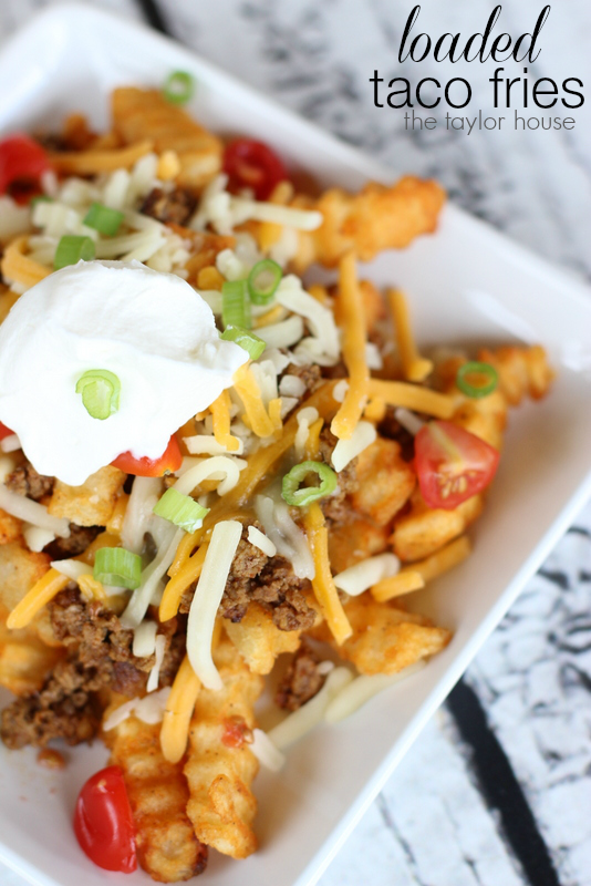 Loaded Taco Fries, Loaded Fries, Ore Ida