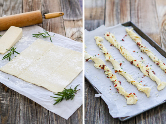 rosemary parmesan cheese straws