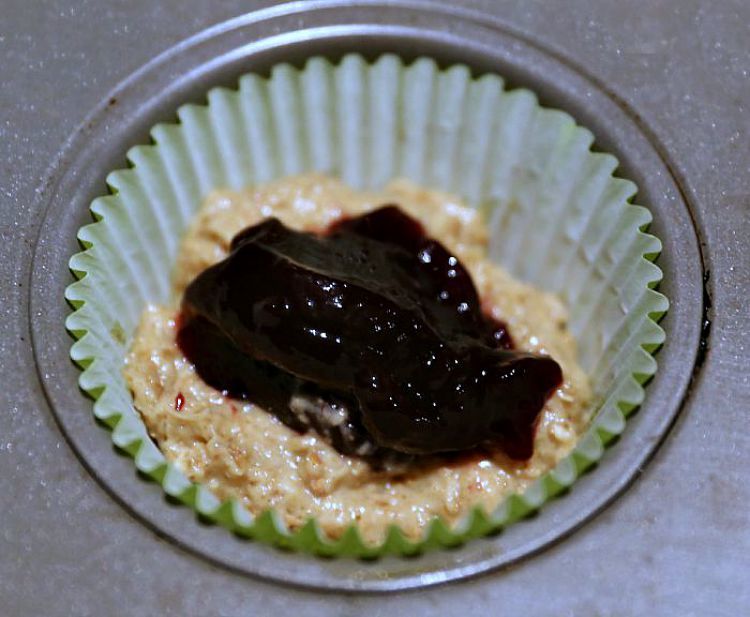 muffin in pan