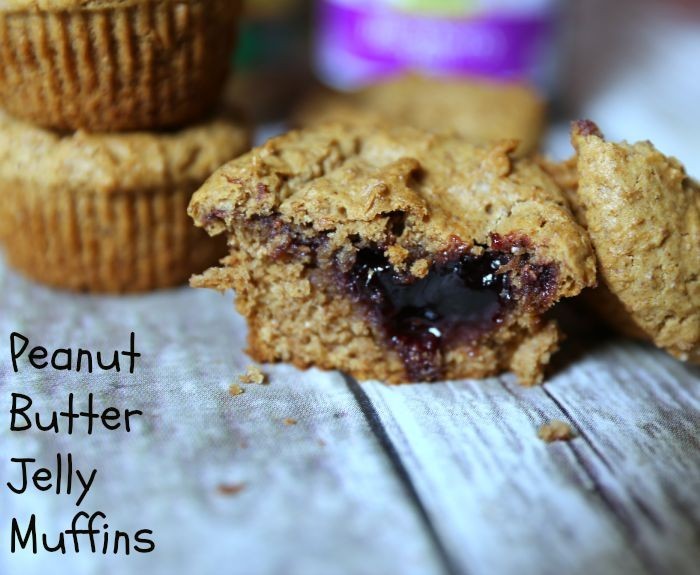 Peanut Butter and Jelly Muffins 1