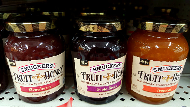 snucker's fruit & honey spread