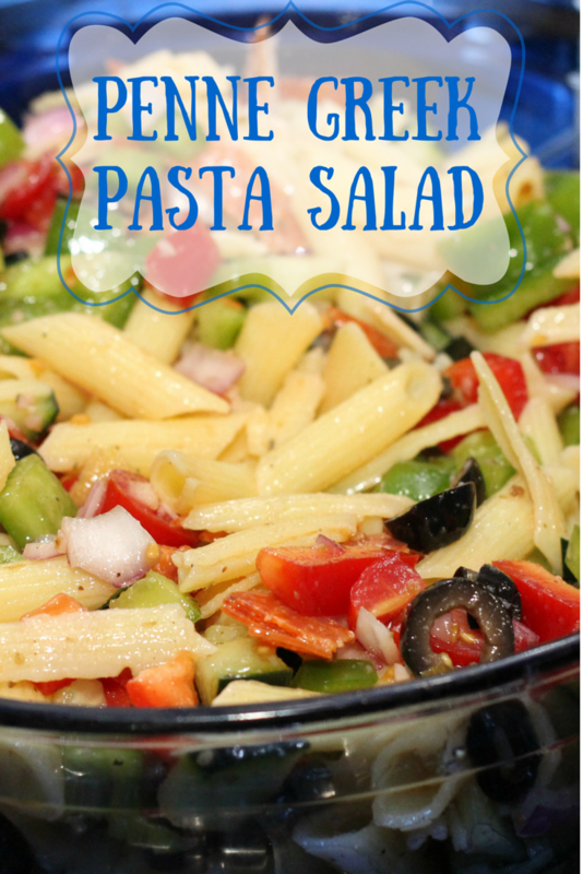 Penne Greek Pasta Salad Recipe The Perfect Side Dish