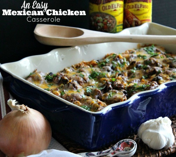 This Mexican Chicken Casserole dish is easy to make and makes Mexican food lovers rejoice.