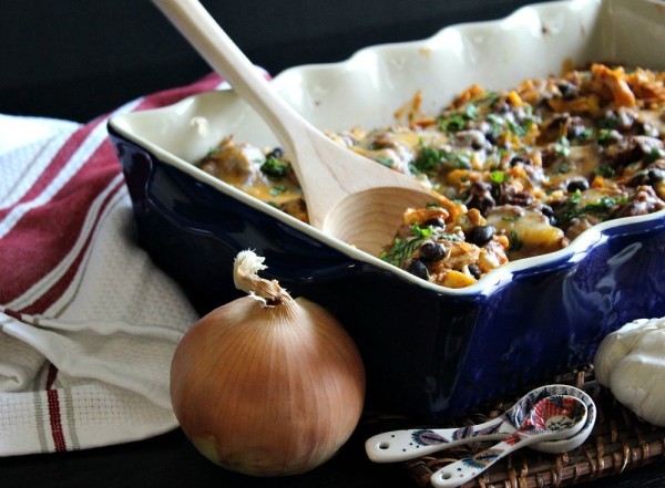 This Mexican Chicken Casserole dish is easy to make and makes Mexican food lovers rejoice.