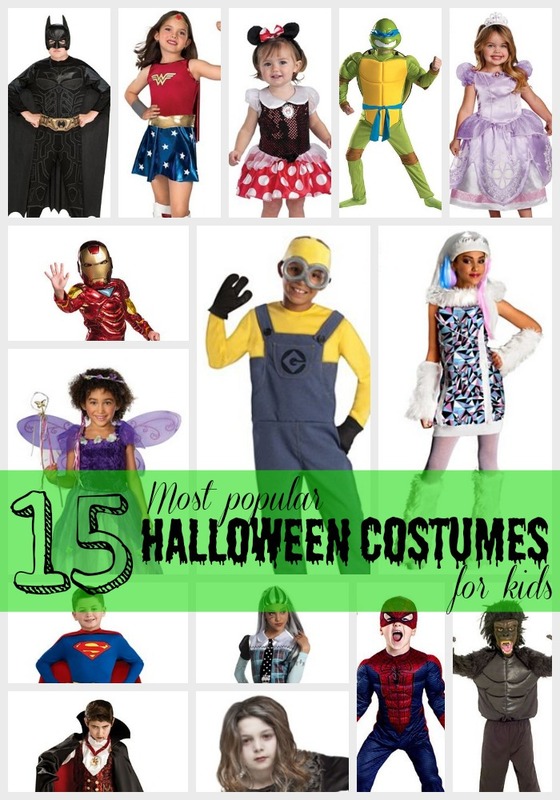 15 Most Popular Halloween Costumes for Kids