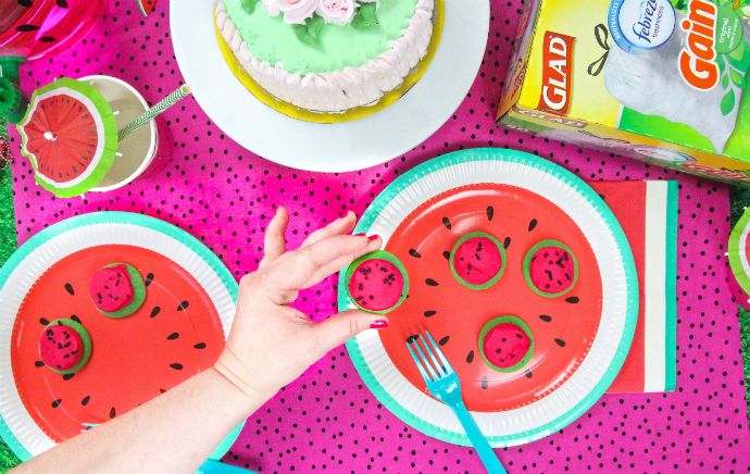 Watermelon Glad Party Treats