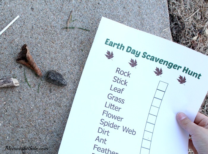 Printable Earth Day Scavenger Hunt + Ways to Get Kids Involved 