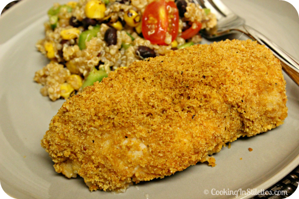 Triscuit Crusted Chicken