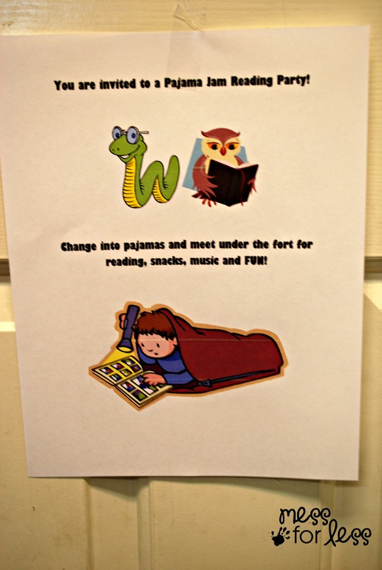 pajama party invitation