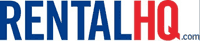 Rental HQ logo with a stylized house and tool
