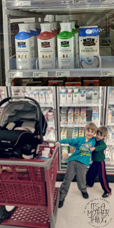 two children at Target