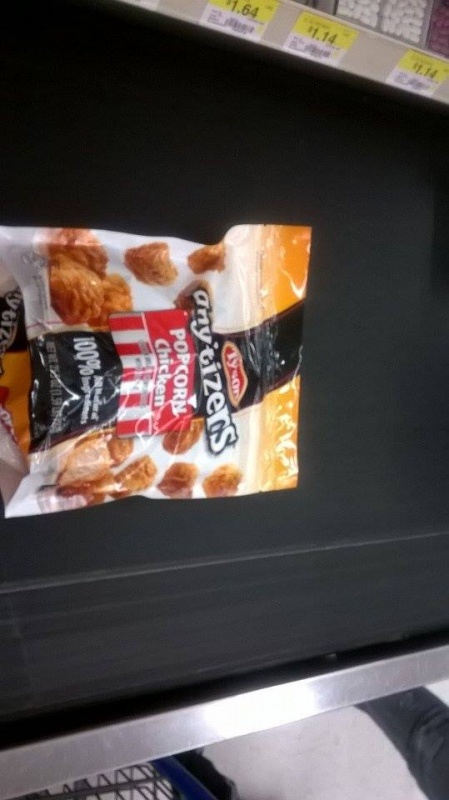 tyson anytizers popcorn chicken