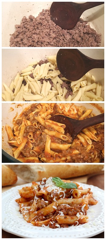 Easy as 1, 2, 3 Make it tonight 15 Minutes One pot Tyson Beef Marinara Penne at Refresh Restyle