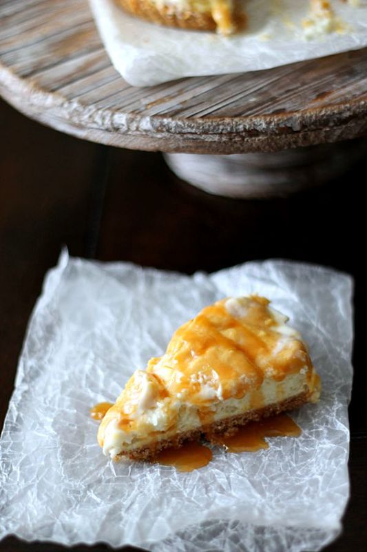 Caramel Pumpkin Cheesecake