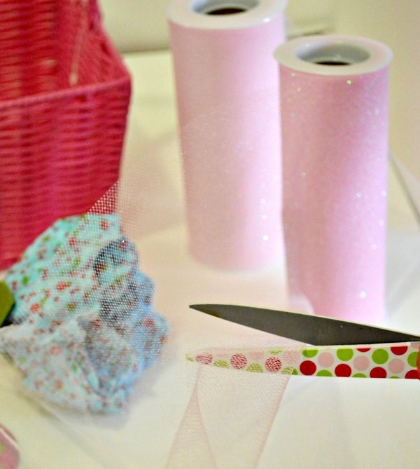 Olivia's First Easter Outfit from Kohls + DIY Tutu Basket